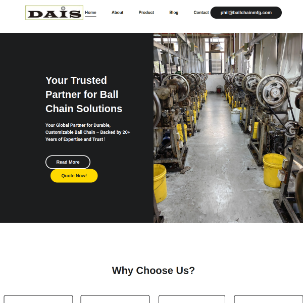 ballchainmfg.com thumbnail