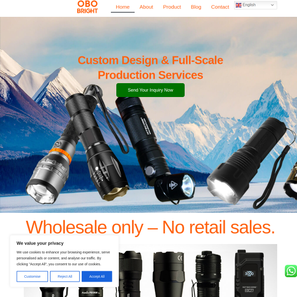 flashlightvendor.com thumbnail