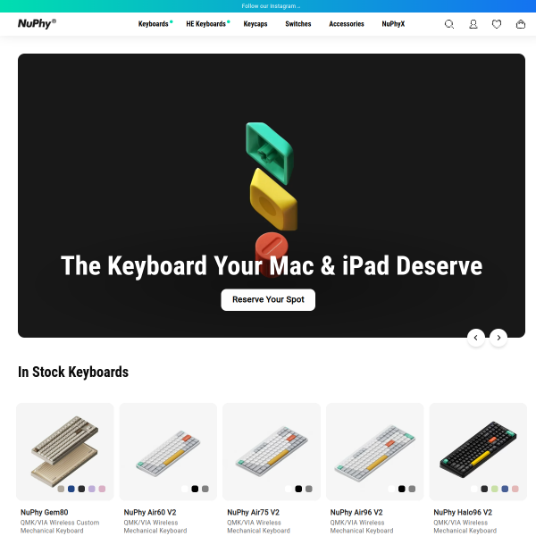 nuphy.com thumbnail