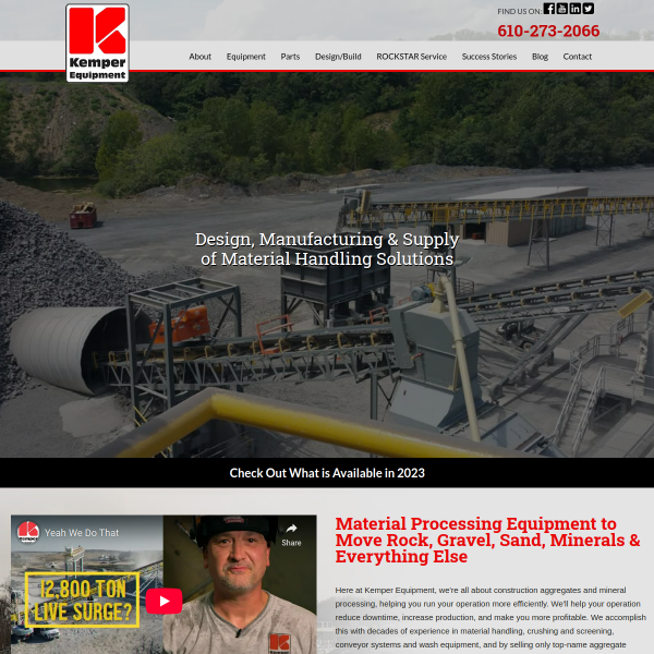 www.kemperequipment.com thumbnail