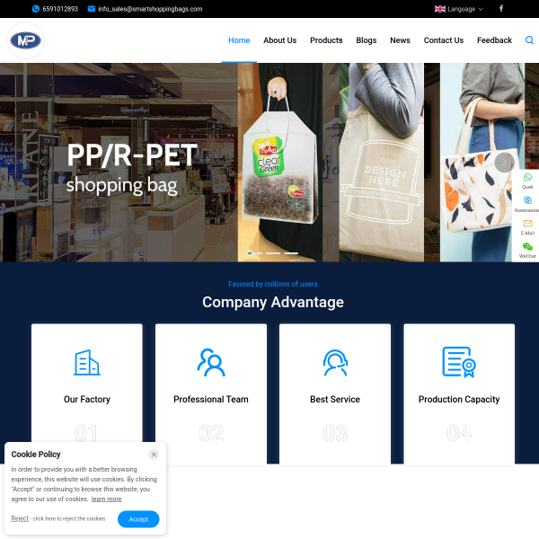 www.smartshoppingbags.com thumbnail