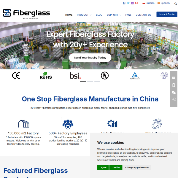 www.zsfiberglass.com thumbnail